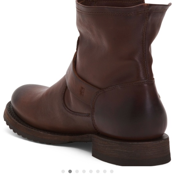 Frye Ladies Veronica Redwood Western Booties New with Box! Size 7 - Picture 2 of 12